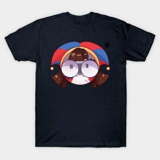 Cute Anxious Pomni Icon T-Shirt